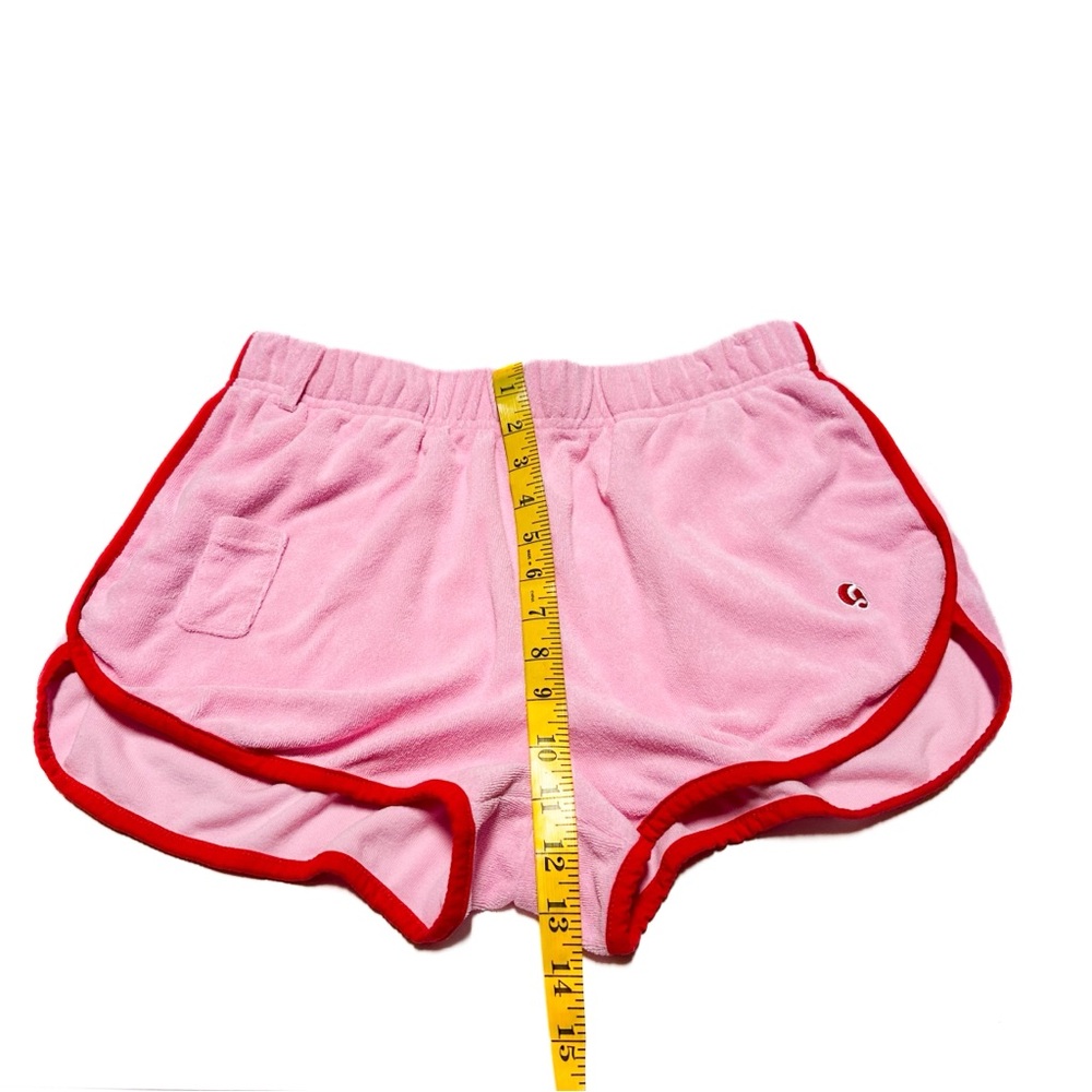 Glossier Summer Capsule Collection Terry Cloth Shorts Retro Pink Limited Edition - Picture 6 of 9